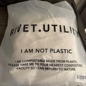 RIVET.UTILTY White Jumpsuit